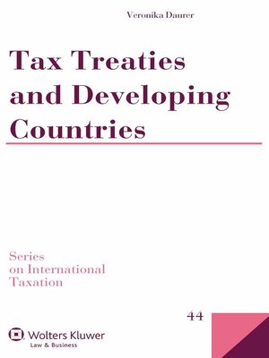cover image of Tax Treaties and Developing Countries